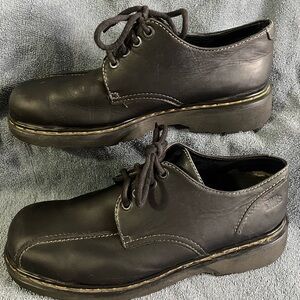 Dr. Martens Black Leather Oxfords AW004 Size 12